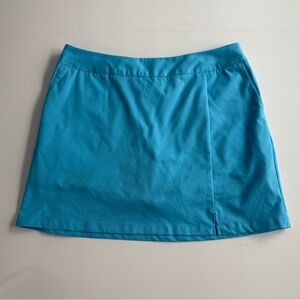 Adidas ClimaCool Skort Women’s Size 12 Aqua Blue Golf Tennis Athletic Skirt Acti